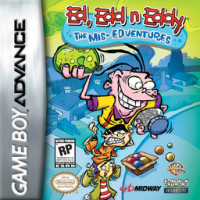 Ed Edd n Eddy: The Mis-Edventures PAL GameBoy Advance PAL box art